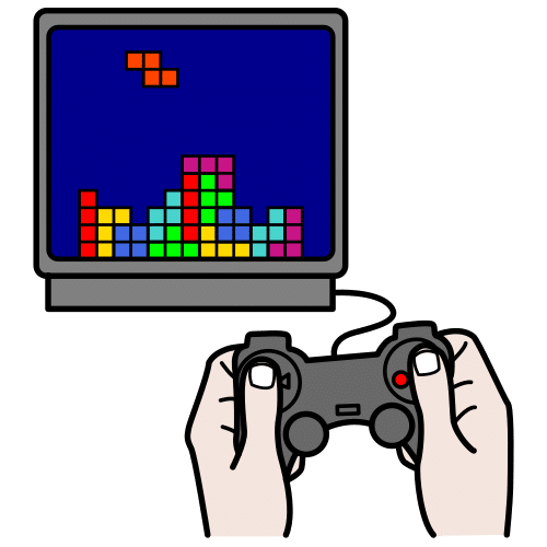 play computer games