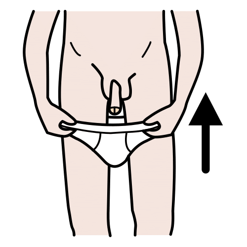 put on shorts