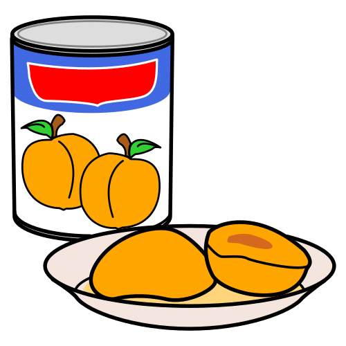 peach in syrup