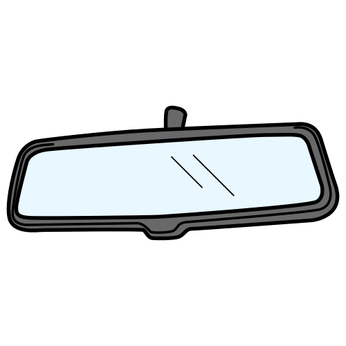 rear-view mirror