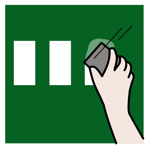 erase