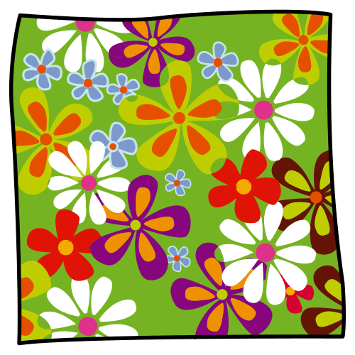 flowered