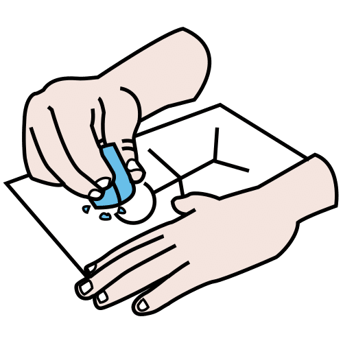 erase