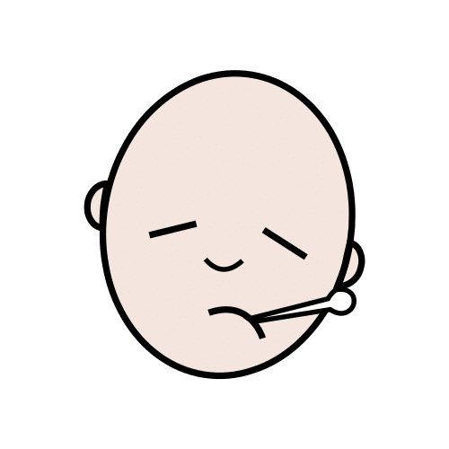 get sick