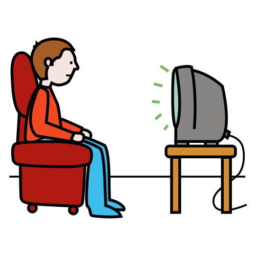 watch television