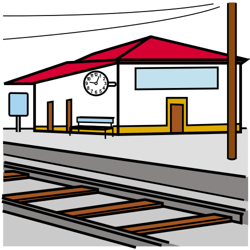 train station