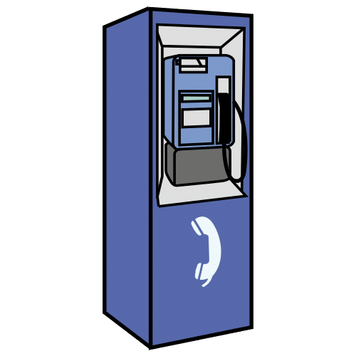 telephone booth