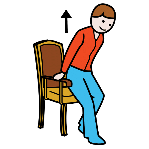 stand up from chair