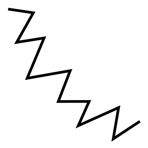 crooked line