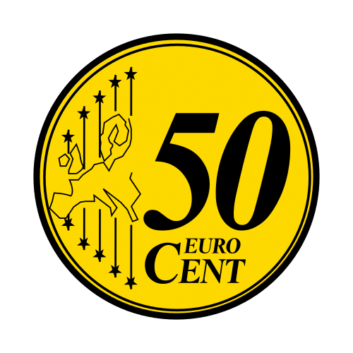 50 cents
