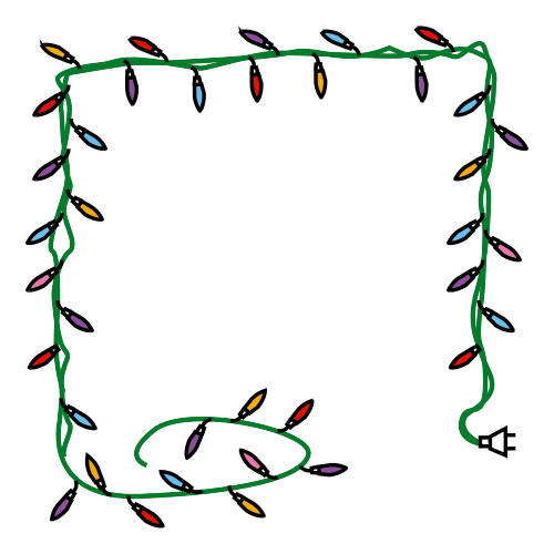 Christmas lights