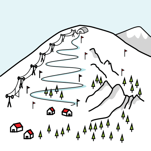 ski run