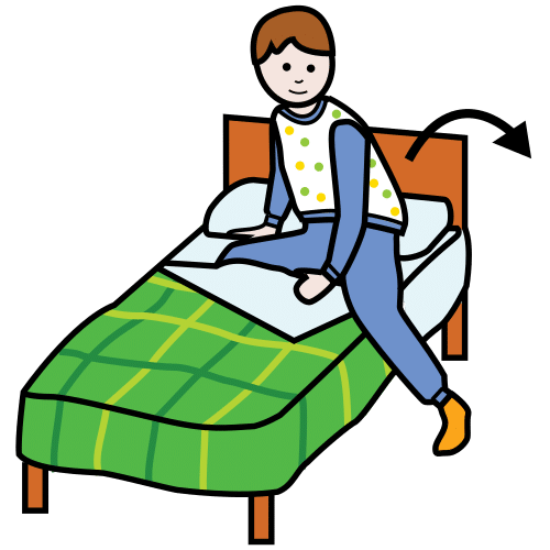 get out of bed