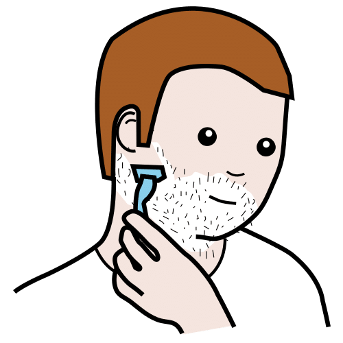 shave off