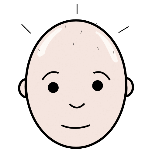 bald