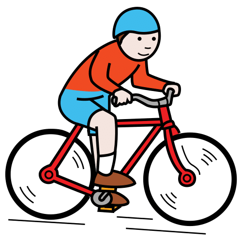 ride a bike