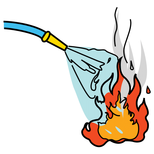 put out