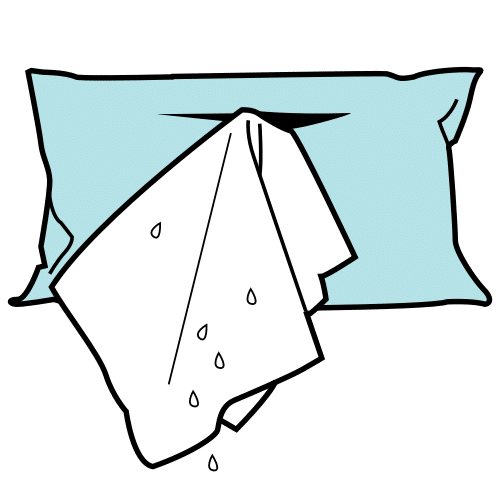 wet towels