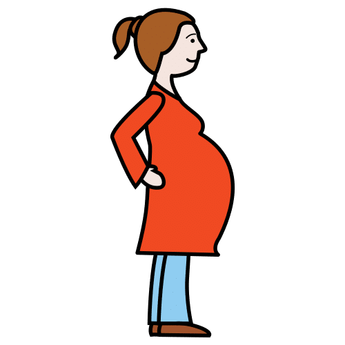 pregnant woman