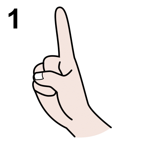 one