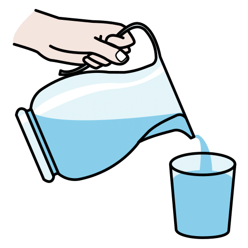 pour