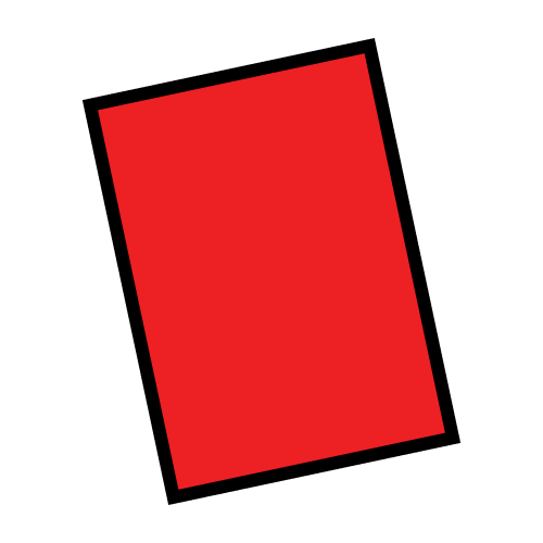 red card
