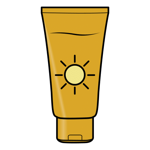 suntan lotion