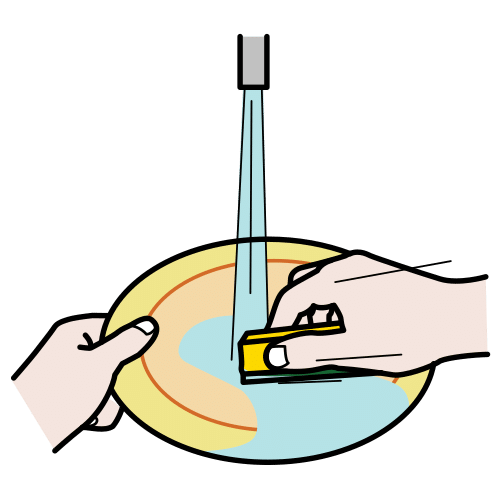 wash up
