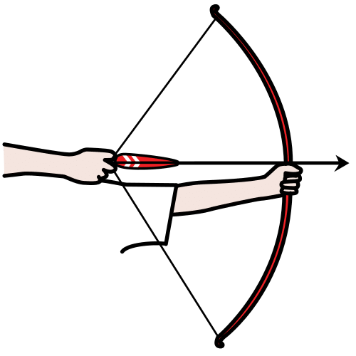 shoot an arrow