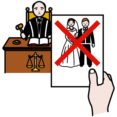 divorce application