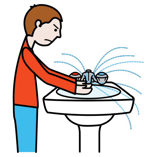 play with water