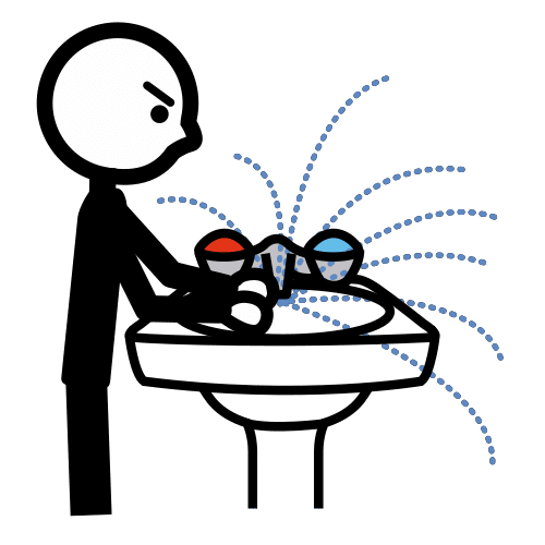 play with water