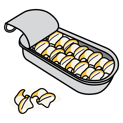 can of cockles