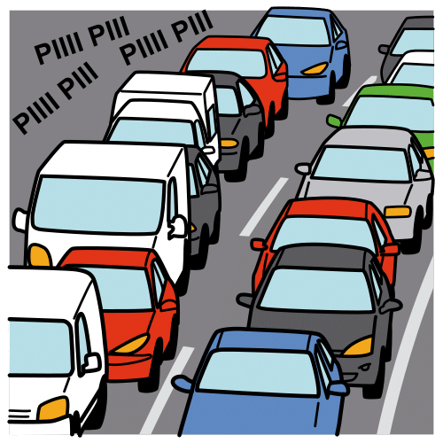 traffic jam