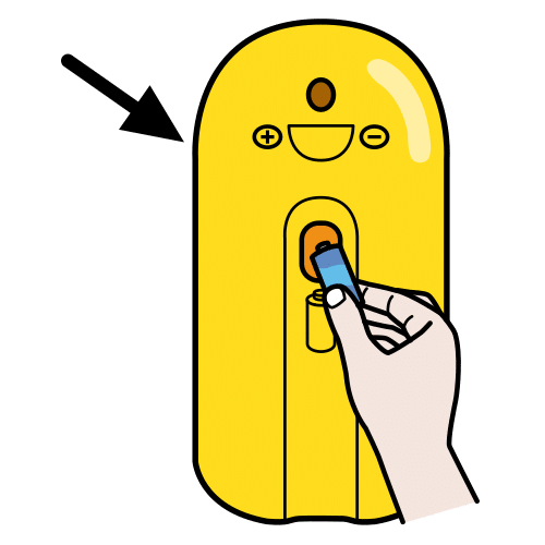 batteries container