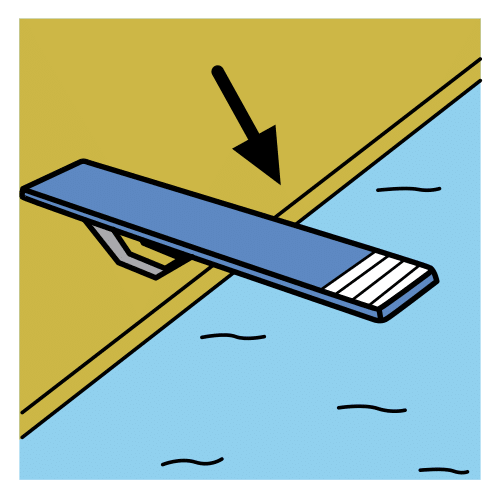 diving board
