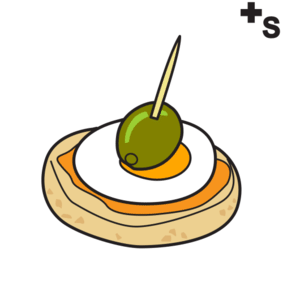tapas, canapés