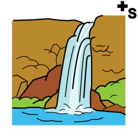 waterfalls