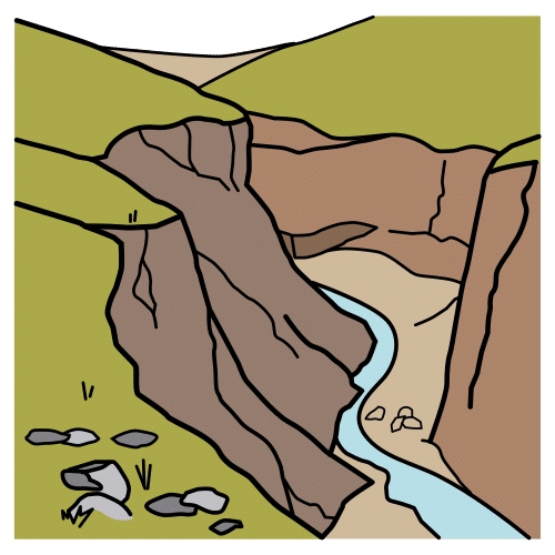 ravine