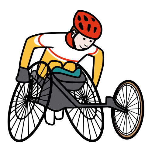 racing wheelchair