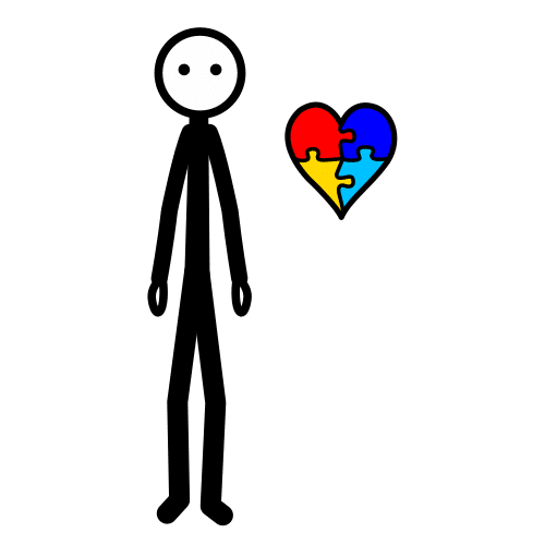 person with autism
