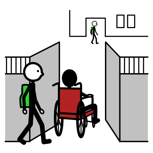 entrance