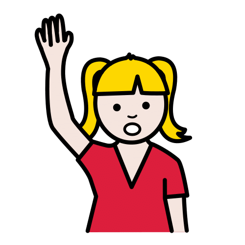 raise a hand