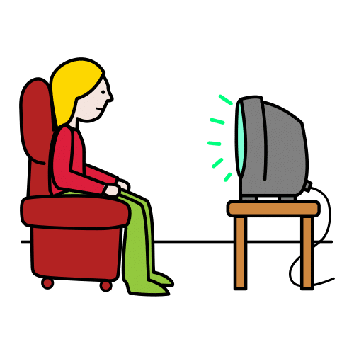 watch television