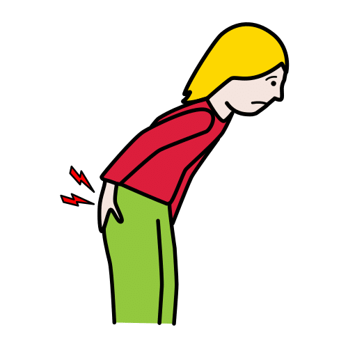 butt pain