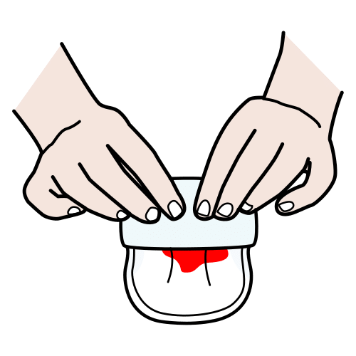 roll up sanitary pad