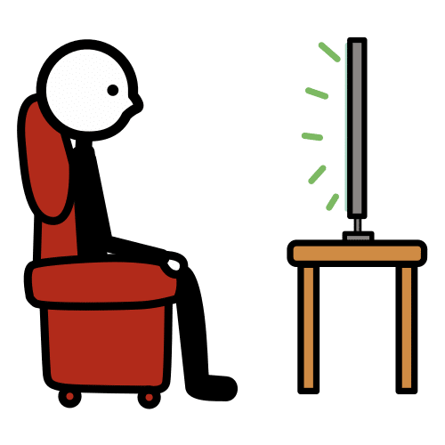 watch television