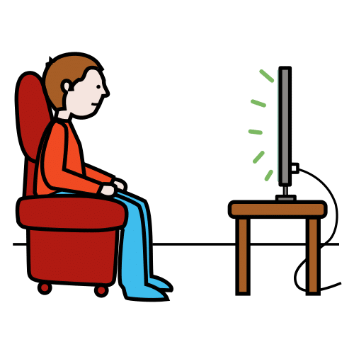 watch television