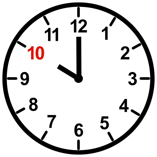 ten o'clock