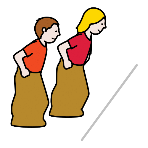 sack race